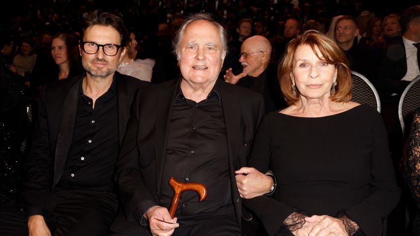 Simon Verhoeven, Michael Verhoeven und Senta Berger, Oktober 2021