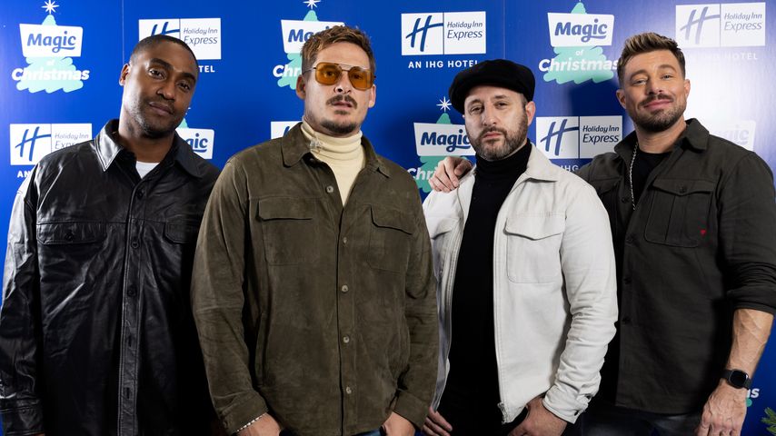 Simon Webbe, Lee Ryan, Antony Costa und Duncan James bei "Magic Of Christmas"