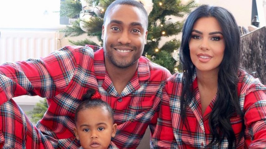 Simon Webbe und seine Familie im Dezember 2022