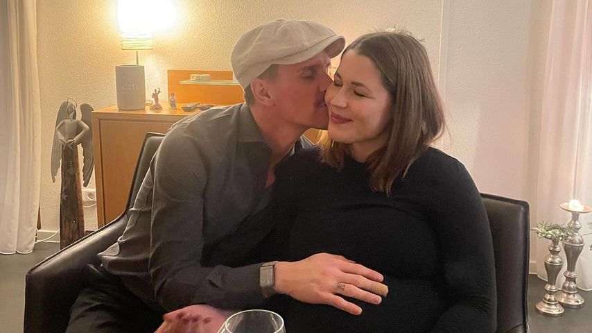 Simon Zoller mit seiner Freundin Judith, Dezember 2023