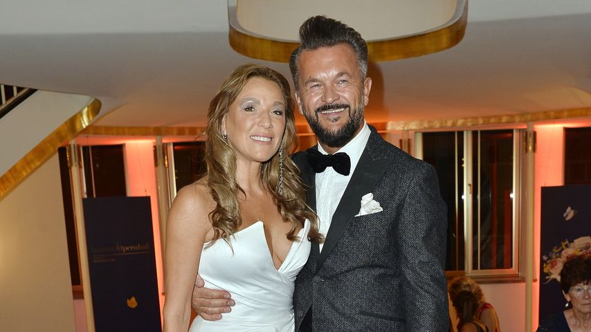 Simone Ballack und Heiko Grote beim Leipziger Opernball