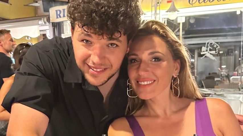Simone Ballack und ihr Sohn Louis