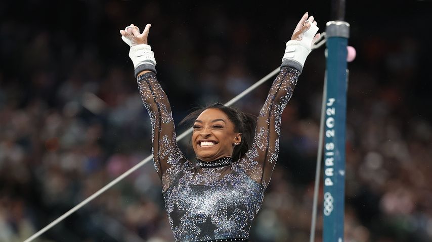 Simone Biles bei den Olympischen Spielen in Paris 2024