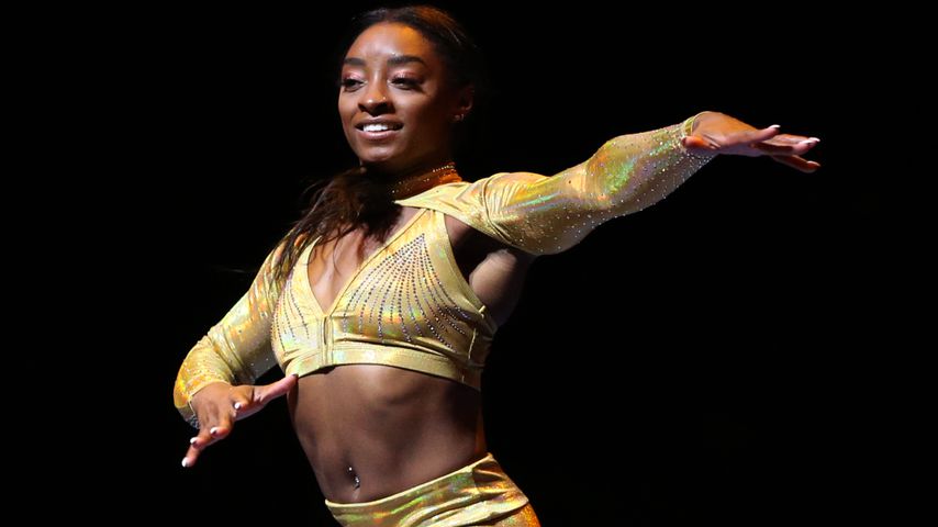 Simone Biles in Los Angeles, 2021