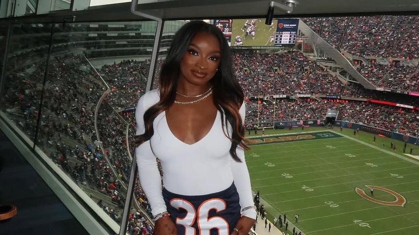 Simone Biles unterstützt ihren Mann Jonathan bei seinem Spiel