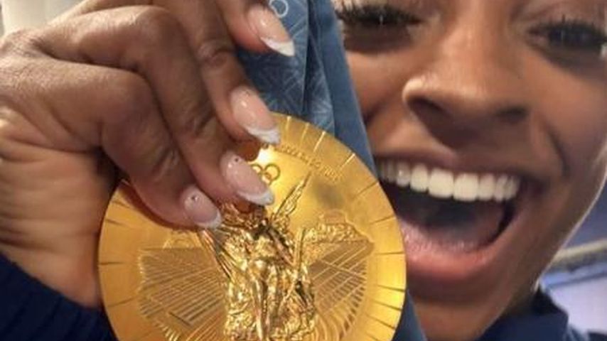 Simone Biles, Olympiasiegerin, im August 2024
