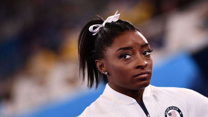 Simone Biles im Juli 2021 bei den Olympischen Spielen in Tokio