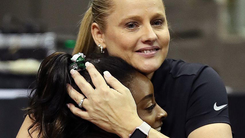 Simone Biles und Cecile Landi im August 2019