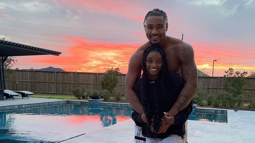 Simone Biles und ihr Freund Jonathan Owens im August 2021