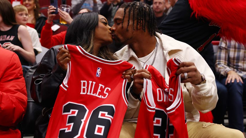 Simone Biles und Jonathan Owens, 2024