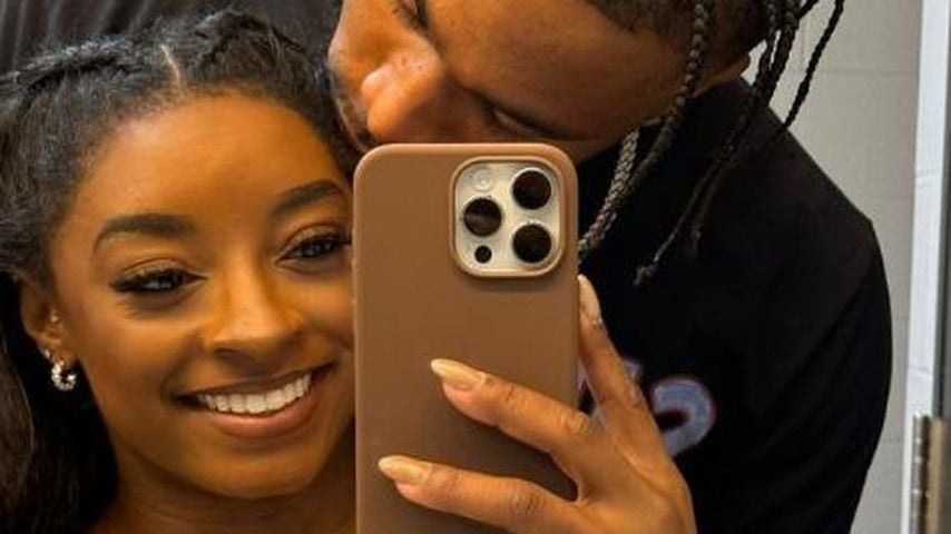 Simone Biles und Jonathan Owens im Oktober 2024