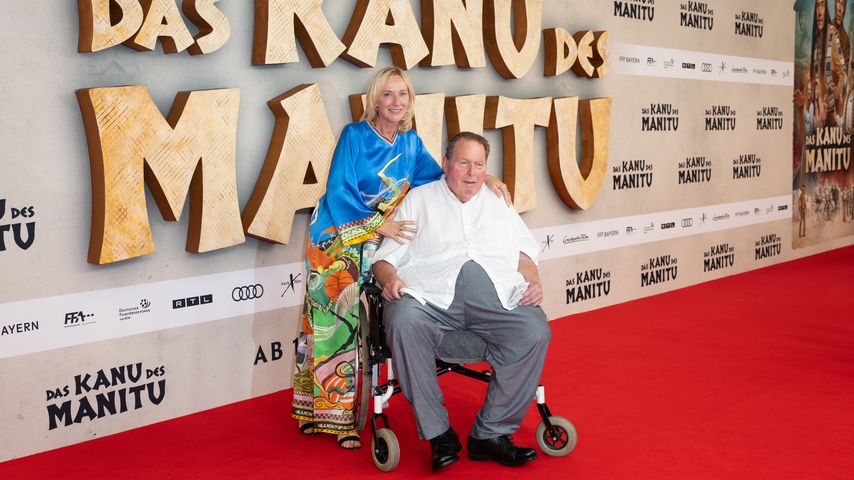 Schauspieler Ottfried Fischer und seine Frau Simone