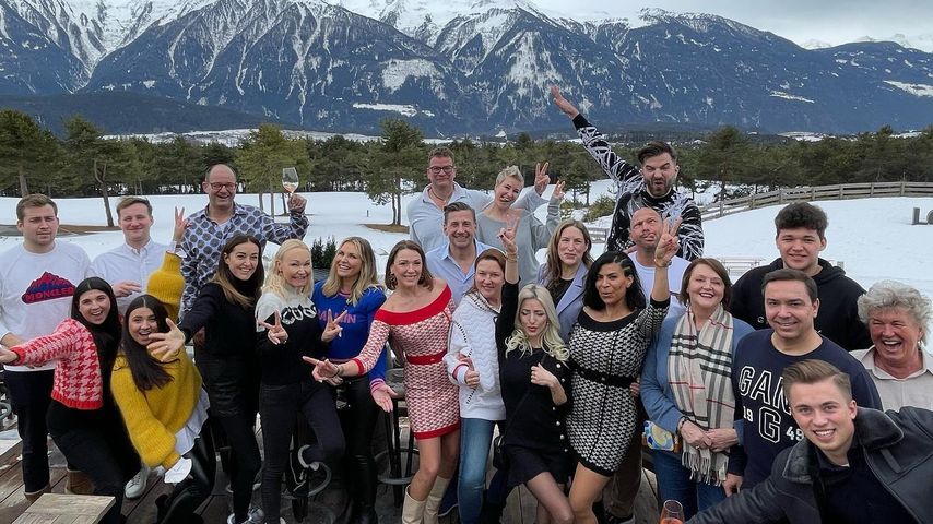 Simone Mecky-Ballack bei ihrer Geburtstagsfeier 2022