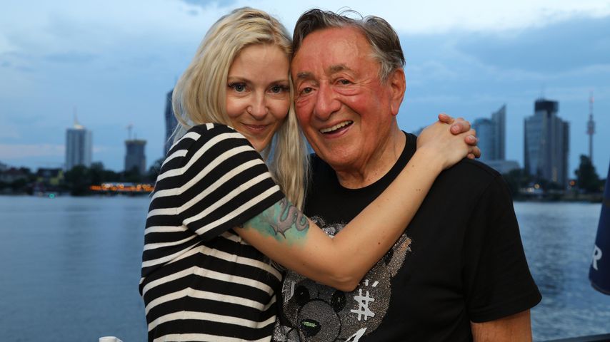 Simone Lugner und Richard Lugner im Juni 2021