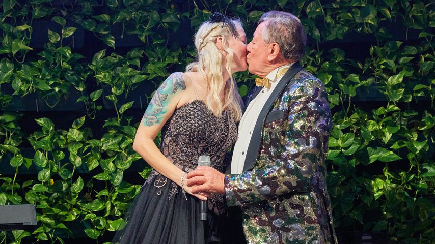 Simone Reiländer und Richard Lugner bei ihrer Verlobung im Oktober 2021