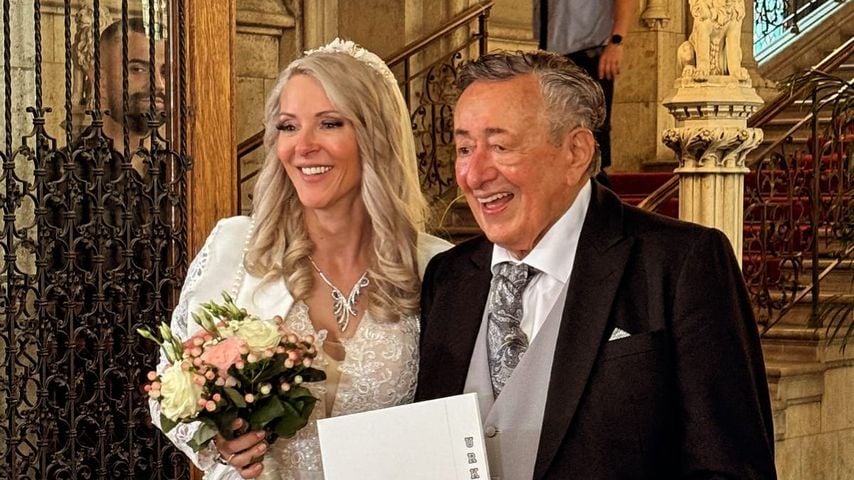 Simone Reiländer und Richard Lugner