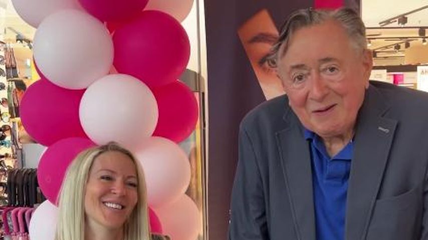 Simone Reiländer und Richard Lugner im August 2024