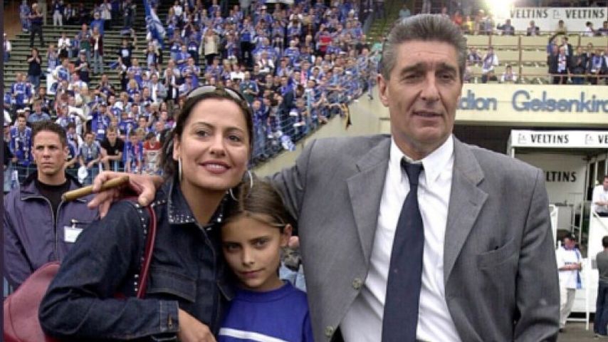 Simone Thomalla, Sophia Thomalla und Rudi Assauer