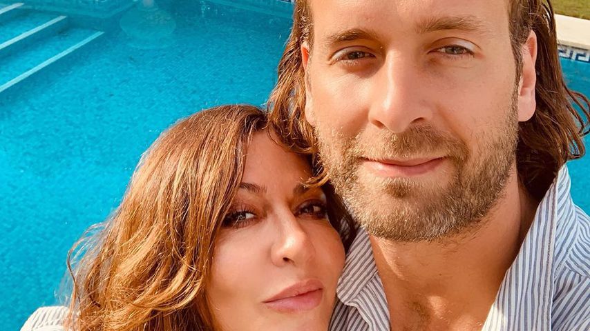 Simone Thomalla und Silvio Heinevetter im Juli 2019 in Portugal