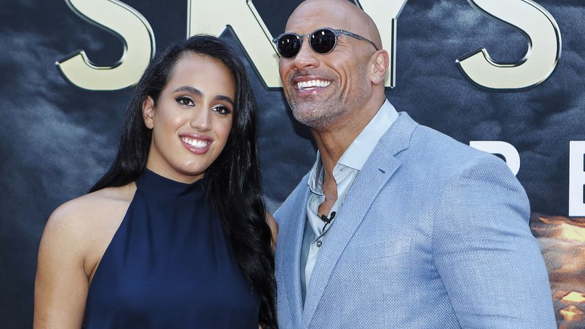 Simone und Dwayne Johnson