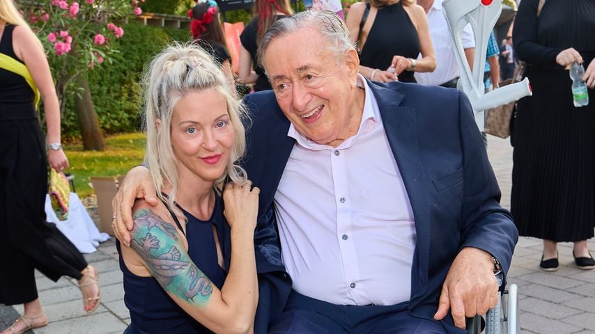 Simone und Richard Lugner im Juli 2024