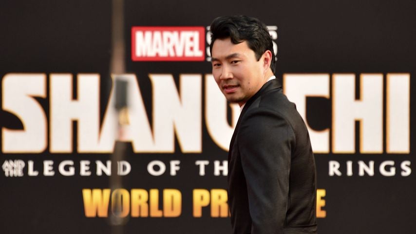 Simu Liu bei der Weltpremiere von "Shang-Chi and the Legend of the Ten Rings" im El Capitan Theatre, August 2021
