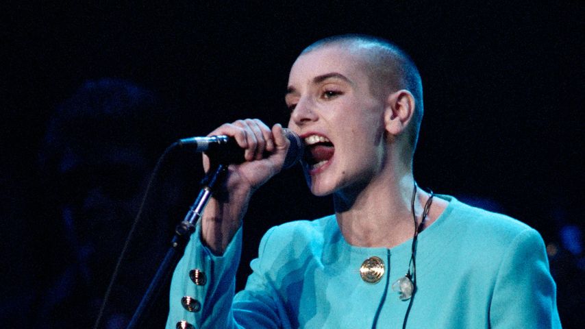 Sinéad O'Connor bei einem All-Star-Tribut für Bob Dylan im Madison Square Garden im Oktober 1992