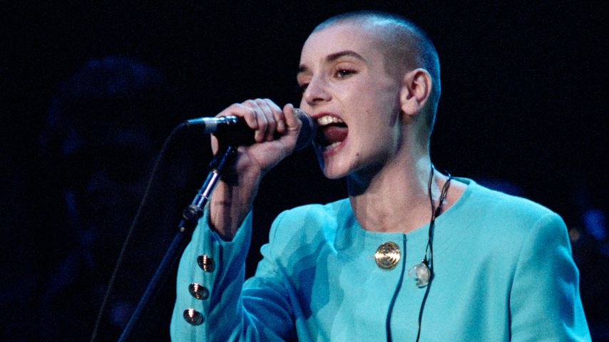 Sinéad O'Connor bei einem All-Star-Tribut für Bob Dylan im Madison Square Garden im Oktober 1992