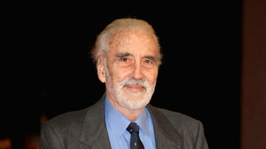 Christopher Lee war wütend über sein "Herr der Ringe"-Ende