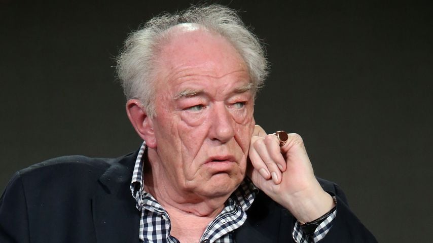 Der britische Schauspieler Sir Michael Gambon im Januar 2016 in Pasadena