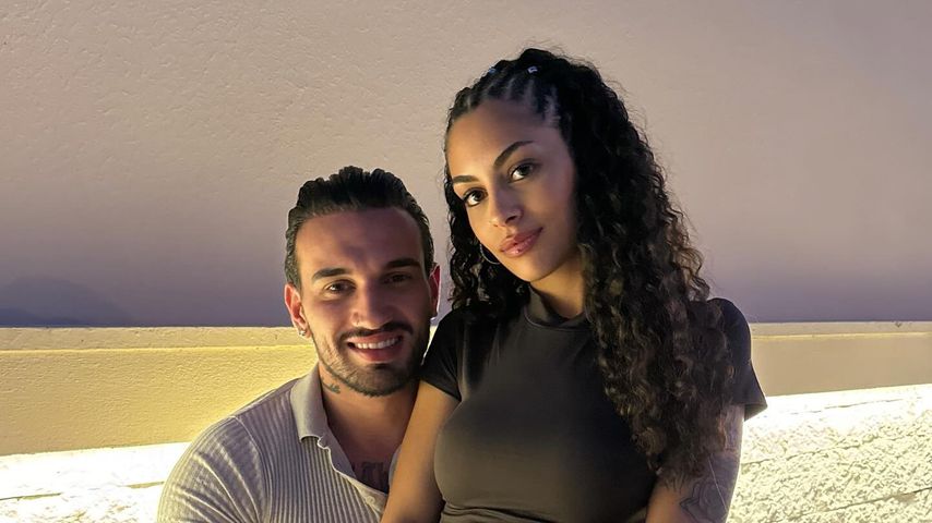 Siria Longo und ihr Partner Alessio, Juli 2024