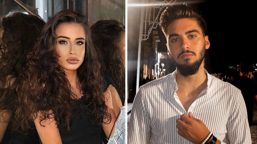 Collage: Siria und Davide, "Temptation Island"-Paar 2020