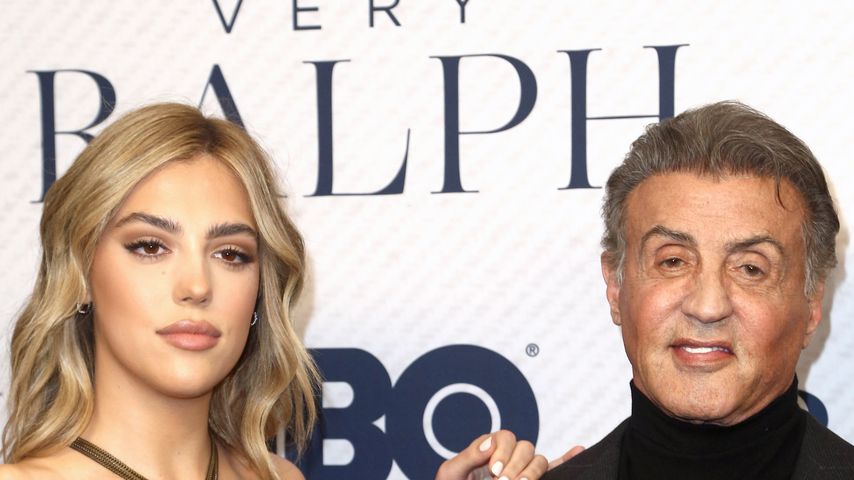 Sistine Rose und ihr Vater Sylvester Stallone im November 2019 in Beverly Hills