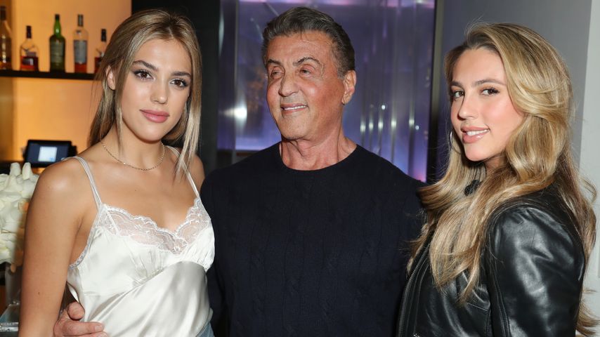Sistine, Sylvester und Sophia Stallone im Jahr 2019 in Beverly Hills