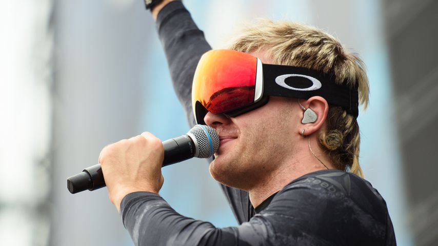 Rapper Ski Aggu beim Hurricane Festival 2024 in Scheeßel