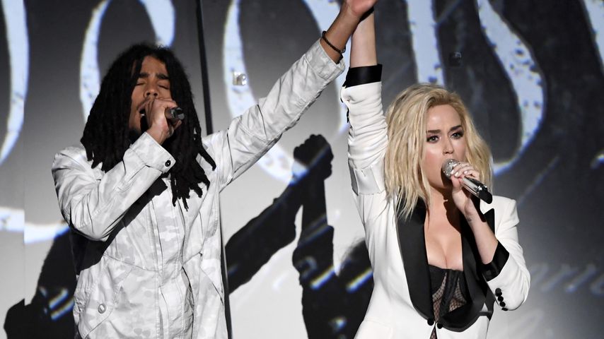 Krasser Wandel: Katy Perry trägt jetzt platinblonden Longbob