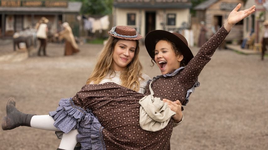 Skywalker Hughes und Alice Halsey in "Unsere kleine Farm"
