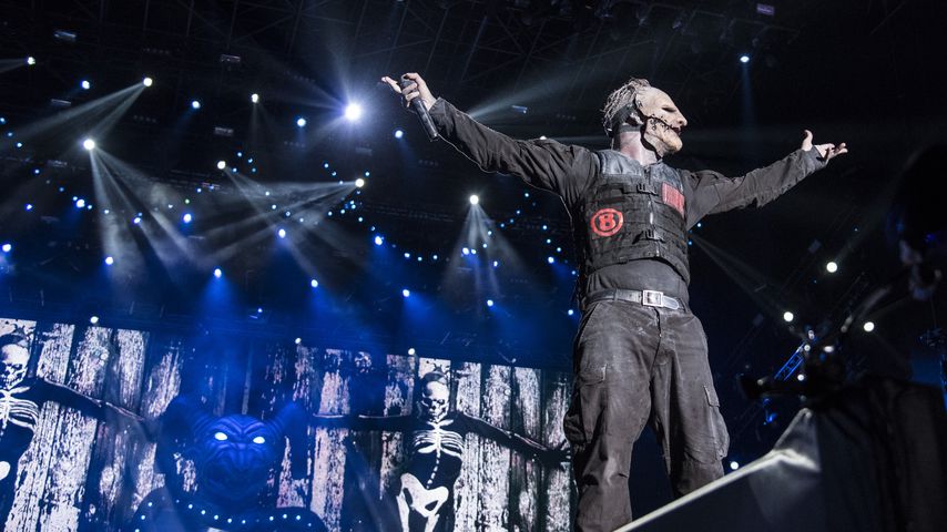 Slipknot bei einem Auftritt im September 2015