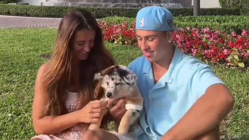 Nicht schwanger: Smilla Eckerle und Daymian zeigen Hundebaby