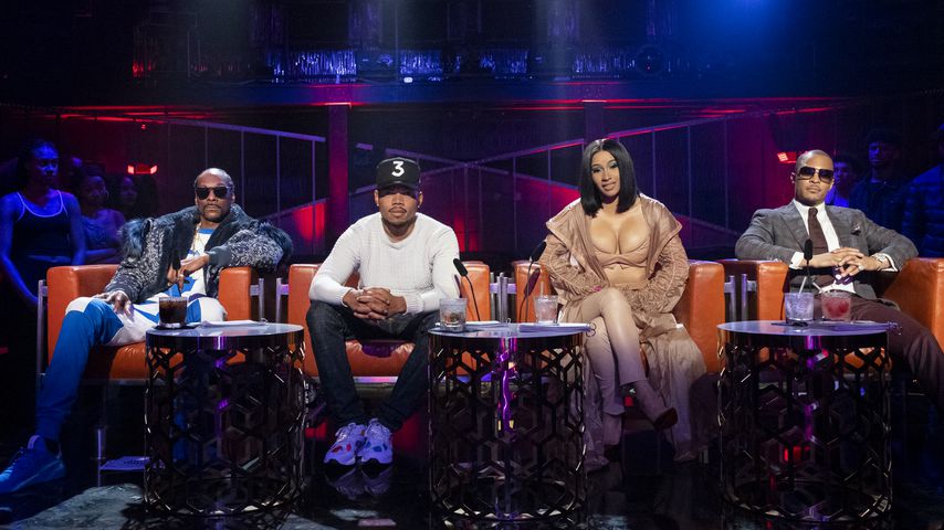 Snoop Dogg, Chance The Rapper, Cardi B und T.I. in der Show "Rhythm + Flow"