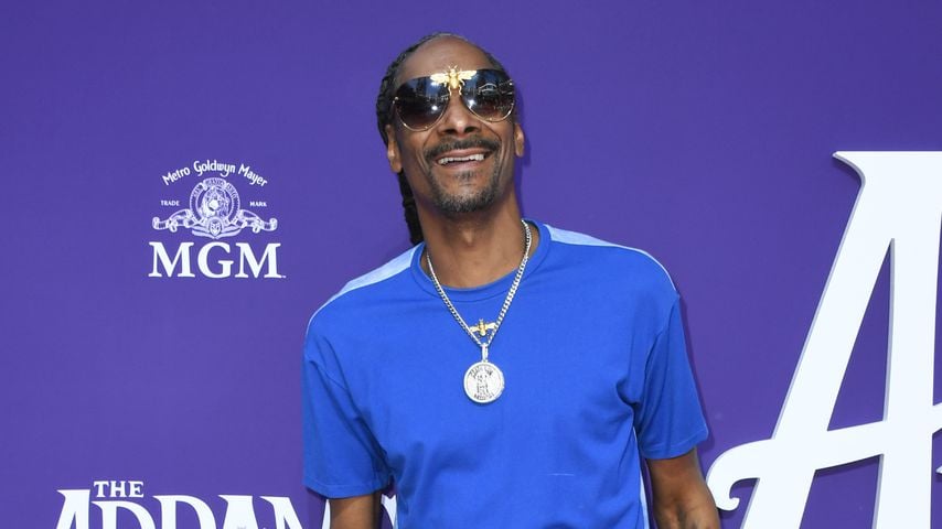 Snoop Dogg auf der Premiere von "The Addams Family" in Los Angeles