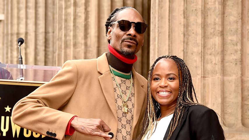 Snoop Dogg mit seiner Frau Shante Broadus im Jahr 2018