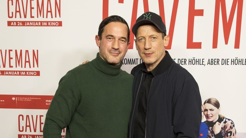 Schauspieler Sönke Möhring mit seinem Bruder Wotan Wilke Möhring
