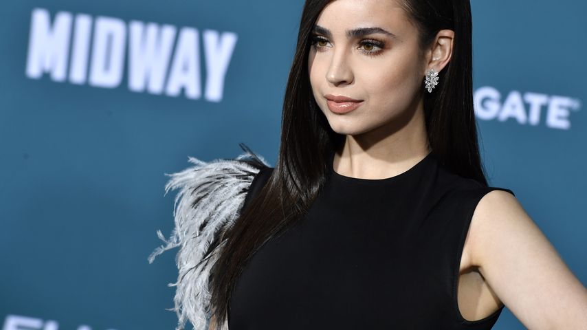 Sofia Carson bei der "Midway"-Premiere in Westwood im November 2019