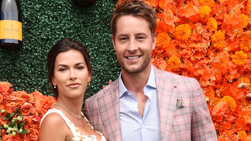 Sofia Pernas und Justin Hartley im Oktober 2021 in Kalifornien