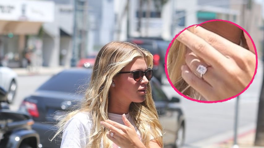 Dickes Ding: Sofia Richie mit Verlobungsring abgelichtet