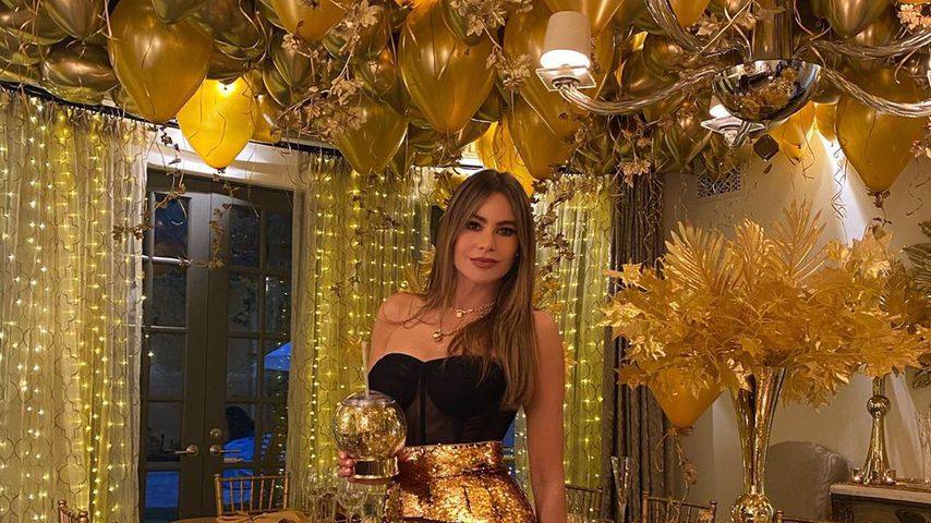 Goldenes Thanksgiving: Übertreibt es Sofia Vergara mit Deko?