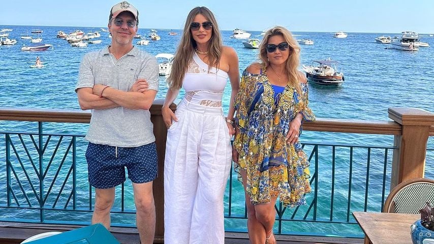 Sofia Vergara mit Freunden im Juli 2023