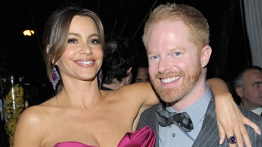 Sofia Vergara und Jesse Tyler Ferguson auf einer Party in L.A. im Januar 2012