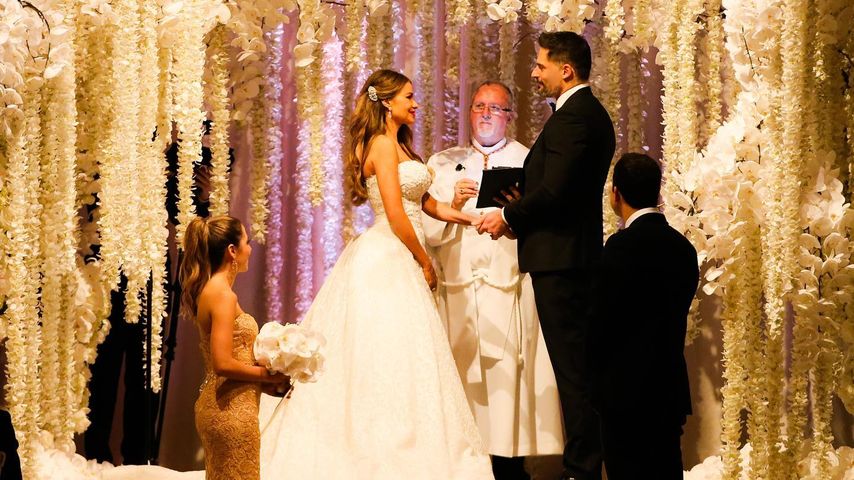 Sofia Vergara und Joe Manganiello während ihrer Hochzeit 2015